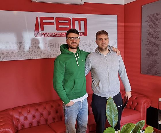 In Fbm per colare i biscotti...